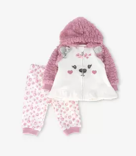 Buzo recién nacida con oso