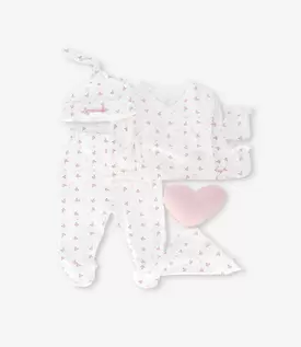 Set general recién nacida 5 piezas