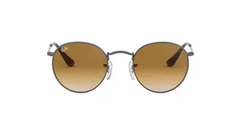 Anteojos De Sol Ray-Ban RB3447 Round Metal Plata/Gris