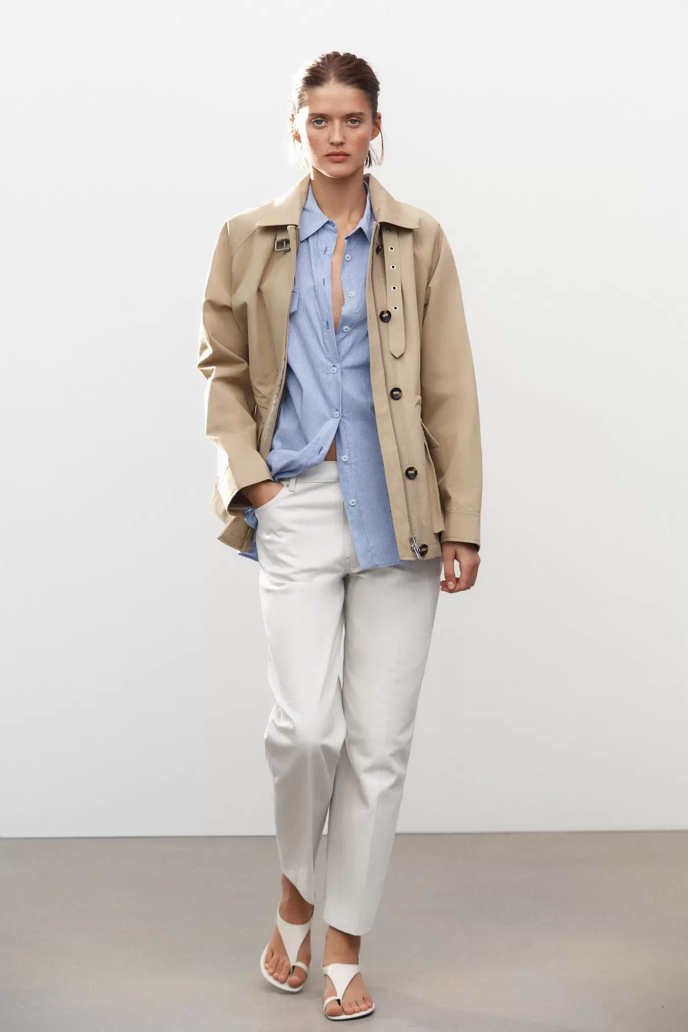 JEANS ZW COLLECTION TAPERED TIRO MEDIO