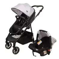 Coche Travel System Lummy Gris