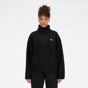 Polerón Lifestyle Mujer New Balance Archiever Sherpa Pullover Negro