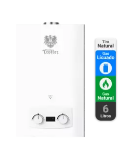 Calefón ATMD 6 Litros Tiro Natural