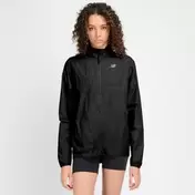 Cortavientos Running Mujer New Balance Accelerate Jacket Negra