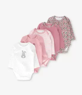 Pack body recién nacida 5 unidades