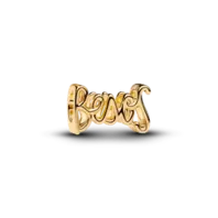 Charm con la Inscripción Besos