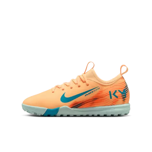 zapatilla de fútbol nike zoom vapor 16 academy naranjo km tf niño