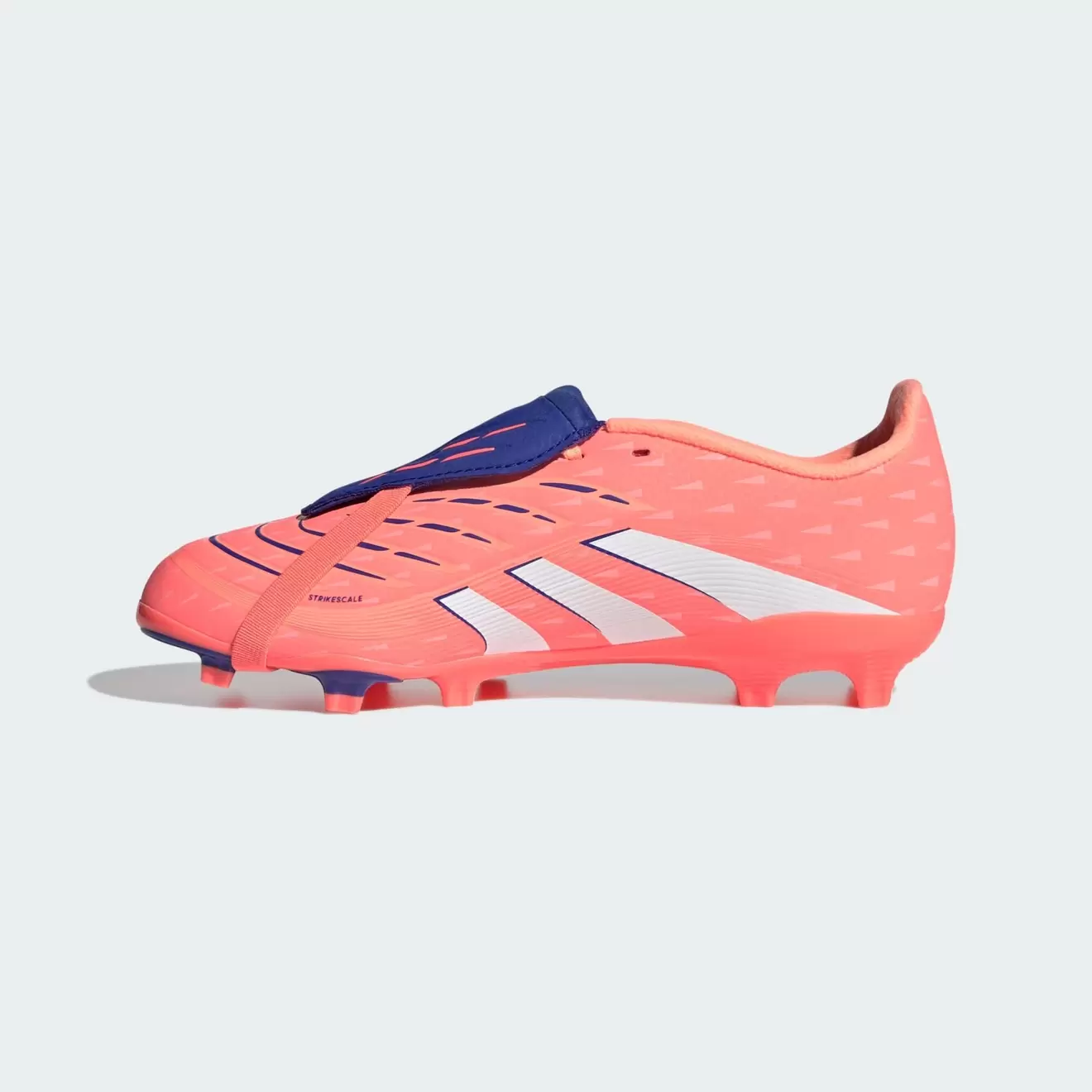 zapato de futbol adidas predator league naranjo fg niño
