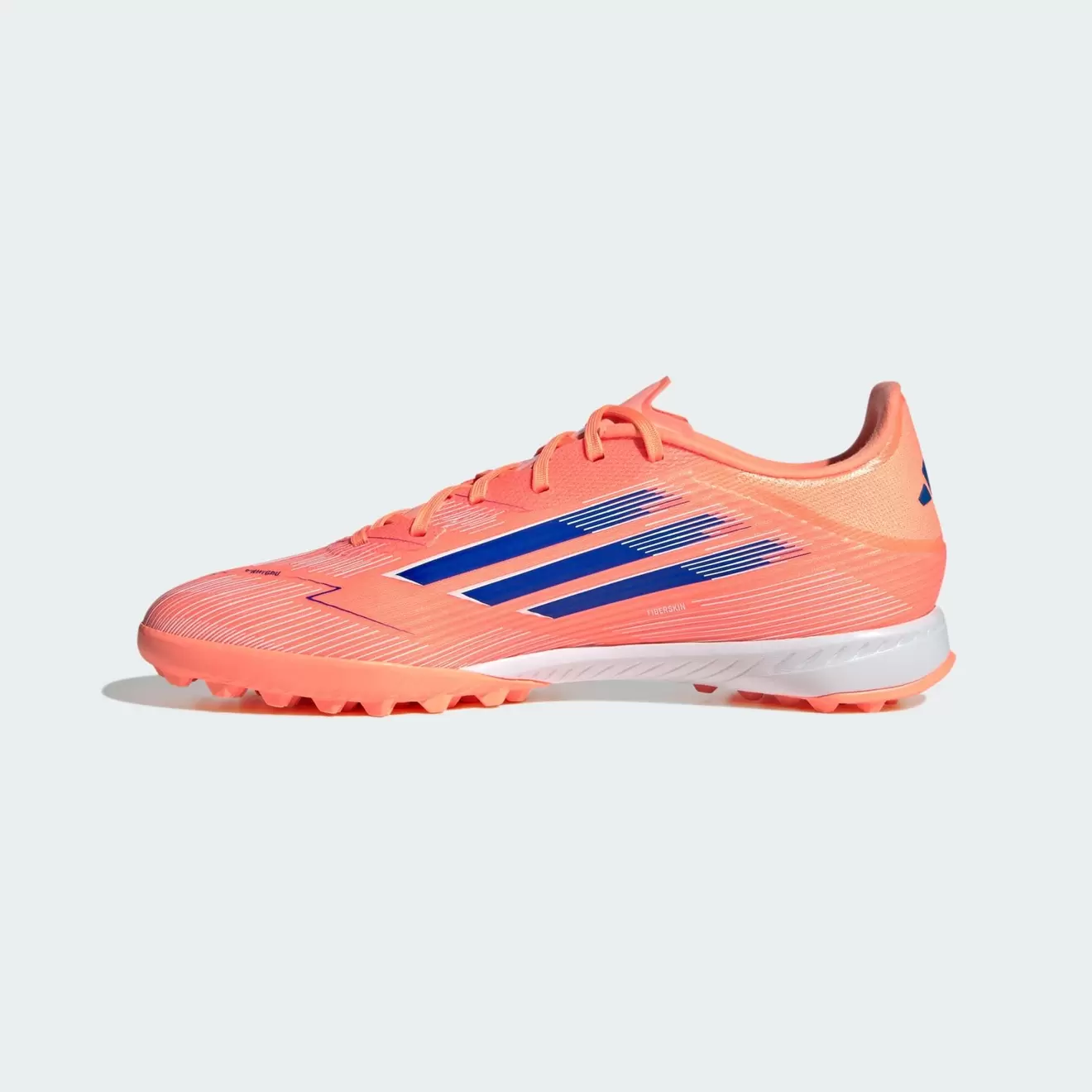 zapatilla de futbol adidas f50 league naranjo tf adulto