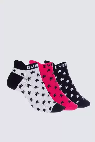 Tripack Stars Multicolor Everlast