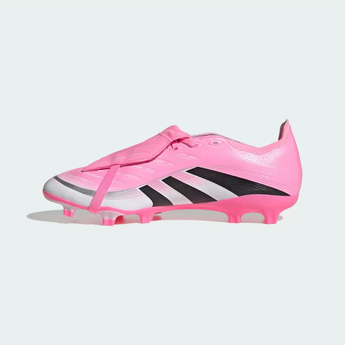 zapato de futbol adidas predator league cubierta beckham fg adulto rosado