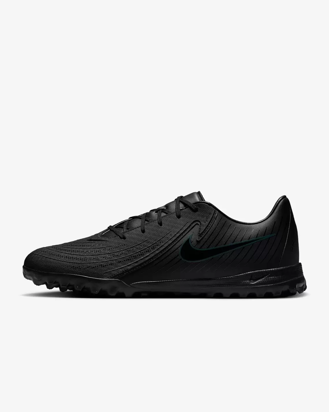 zapatilla de futbol nike phantom gx ll academy tf negro adulto
