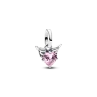 Charm Mini Colgante Corazón Alado