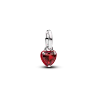 Charm Mini Colgante Corazón Chakra Rojo