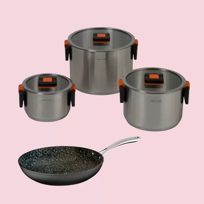 Kit Batería Lyon + Sartén Narbona 20 cms 8 pzs