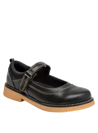 Zapato Escolar Cuero Niña (34 Al 40)