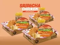 Trio Box Sriracha Chicken