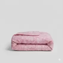 Quilt estampado Flores Malva