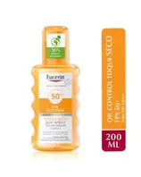 Eucerin Oil Control 200ml Protector Solar FPS50+ Sun Spray Transparente