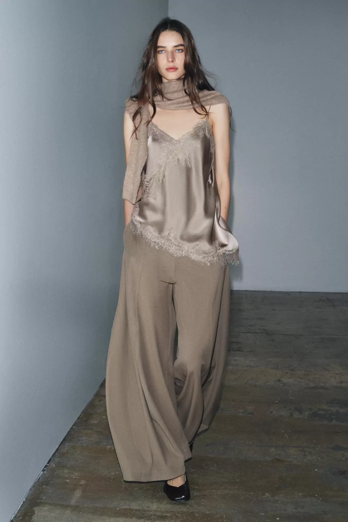 PANTALÓN VOLUMEN WIDE LEG ZW COLLECTION