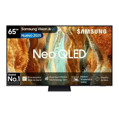 Televisor 65" NeoQLED 4K UHD Vision IA 65QN70F Smart TV Samsung