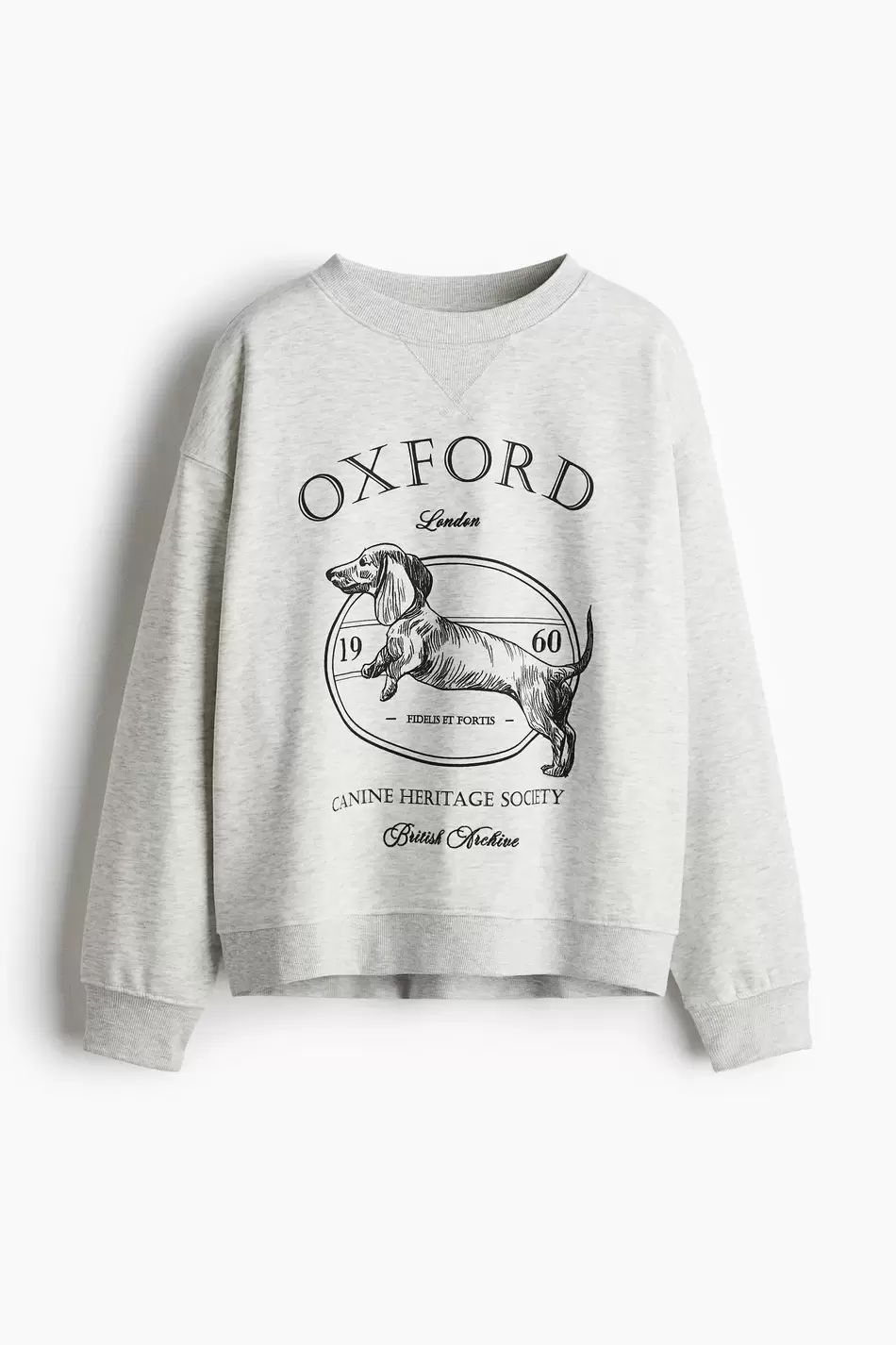 Polerón con motivo de texto