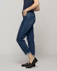 Jeans Jessica Tiro Alto Calce Regular Azul LineatreJeans Jessica Tiro Alto Calce Regular Azul Lineatre