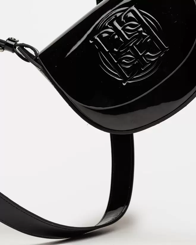 Mini bag Aura en cuero charol