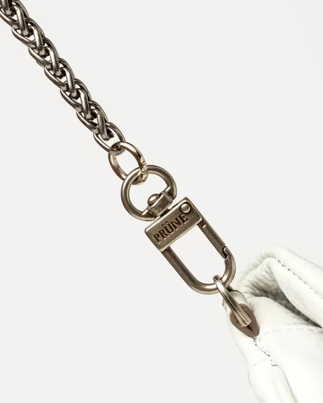 Mini bag Honey en cuero graneado