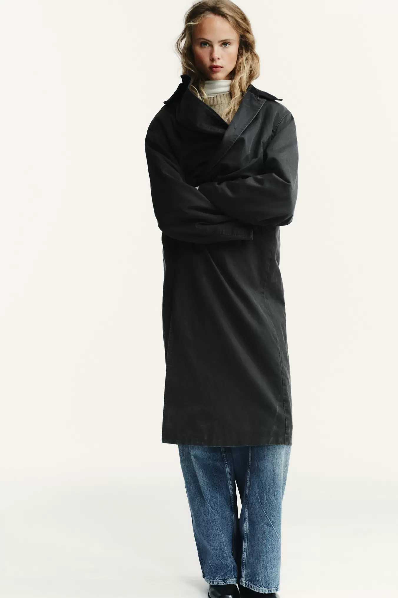 GABARDINA ENCERADA CUELLO PANA