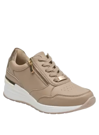 Zapatilla Cuero Mujer