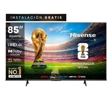 LED 85" 85A6NV 4K Smart TV  Hisense