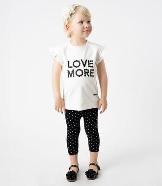 Conjunto bebé puntos y flores