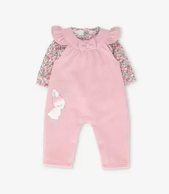 Jardinera recién nacida acolchada con...