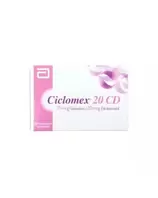 Ciclomex 20 CD - 28 Comprimidos Recubiertos - Anticonceptivo Oral