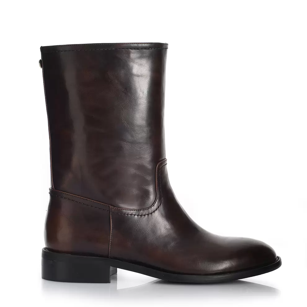 Botin Mujer Via Uno WestWinter Ridge Marron