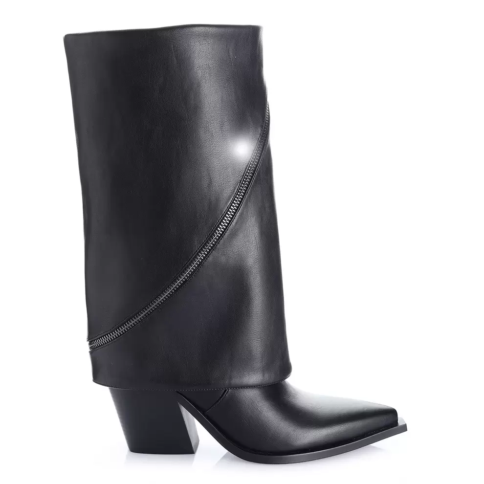 Bota Mujer Via Uno WestWinter Haze Negro