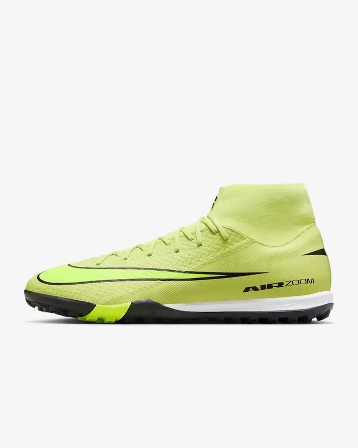 zapatilla de futbol nike mercurial superfly 10 academy lima tf adulto