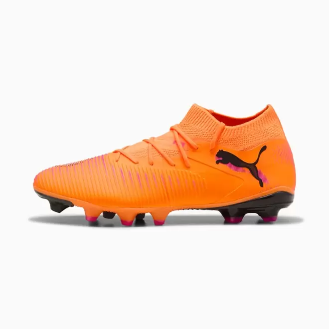 zapato de futbol puma future 8 match naranjo fg adulto