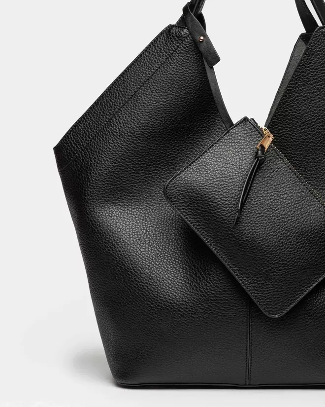 Shopper Josephine en efecto cuero graneado