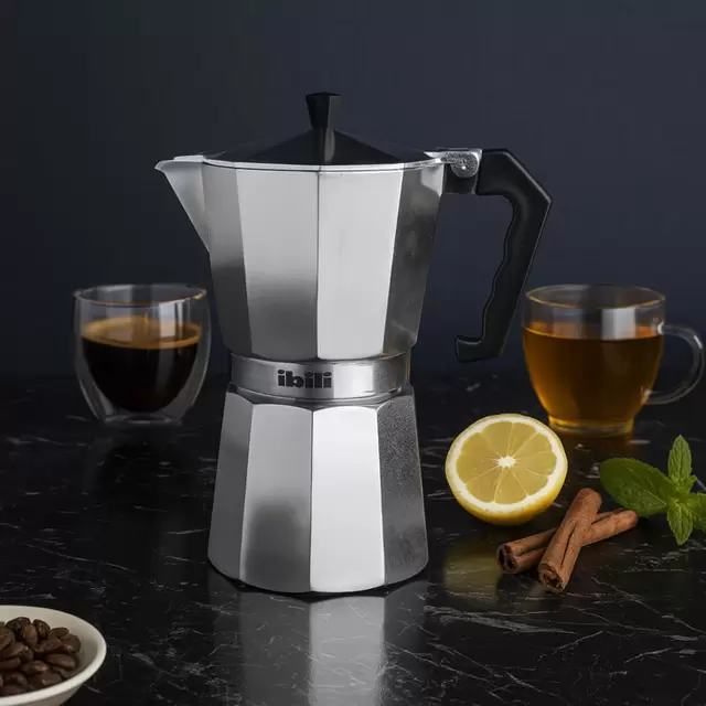 Cafetera Italiana Express 450ml Aluminio Bahia