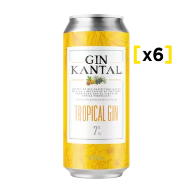6X Gin Kantal Tropical 473