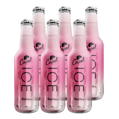 Cóctel Capel Ice Berries Botella 275cc x6