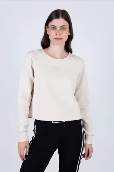 Polera Manga Larga Carnaby Beige Everlast