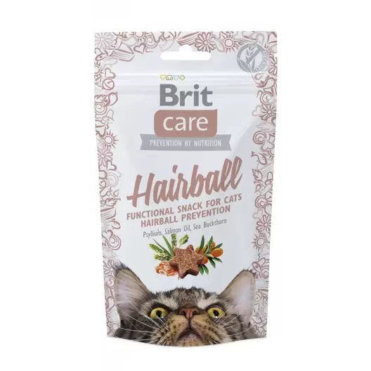 Brit Care Cat Snack Hairball 50 grs