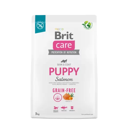 Brit Care Libre de Granos Puppy Salmon y Papa 3kg