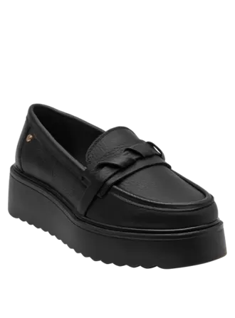 Mocasín Chunky Cuero Mujer