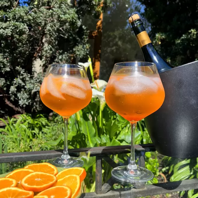 Set 6 Copas Gin/Aperol Viola Bohemia