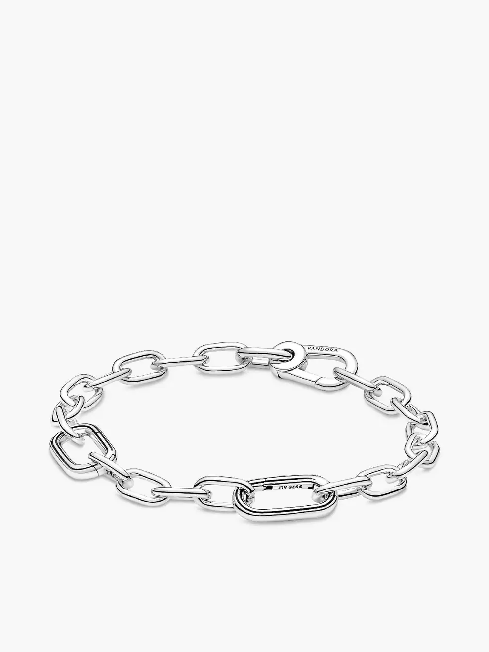 Brazalete de cadena de eslabones pequeños