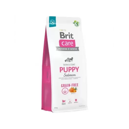 Brit Care Libre de Granos Puppy Salmon y Papa 12kg